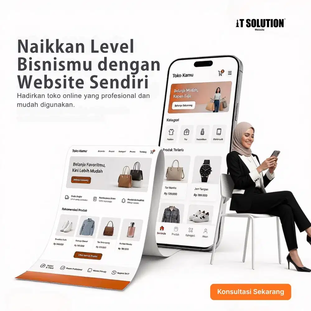 Naikkan Level Bisnis Anda dengan Website Profesional