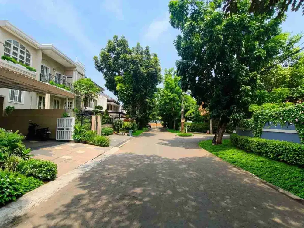 Kavling lingkungan Asri Row Jalan 12m lokasi Tengah kota bsd city