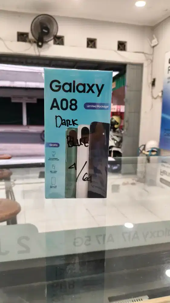 SAMSUNG A08 4/64 BARUU GARANSI RESMI