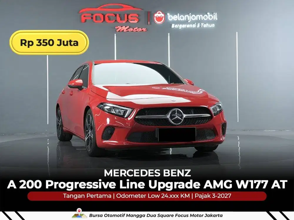 [ GARANSI 5THN ] Mercedes Benz A200 A 200 Progressive 2017/2018/2019