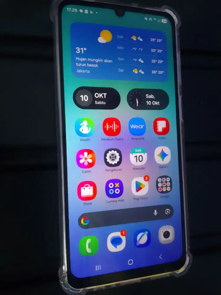 Samsung A08 seminggu pemakaian