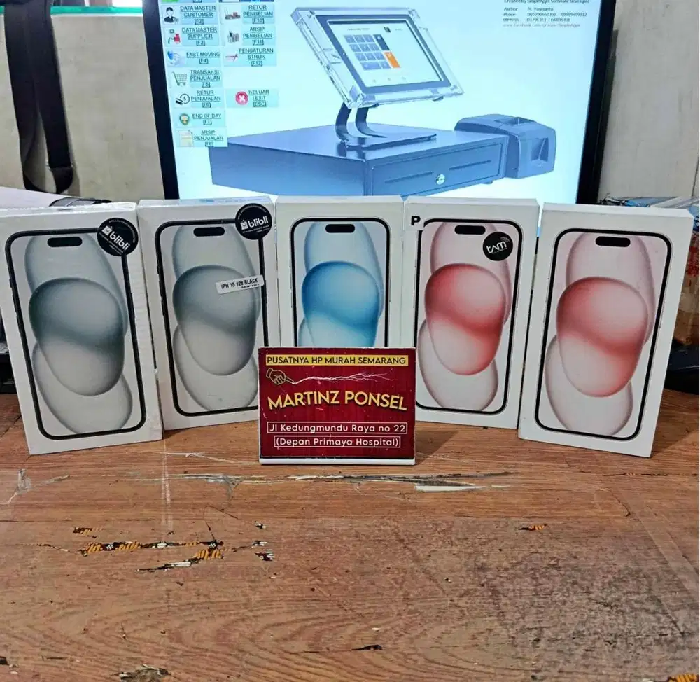 IPHONE 15 128 GB NEW GARANSI RESMI