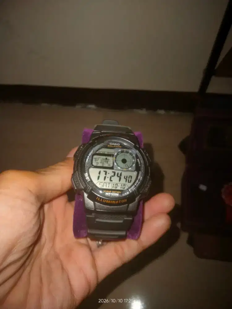 Casio AE1000w ori like new garansi on