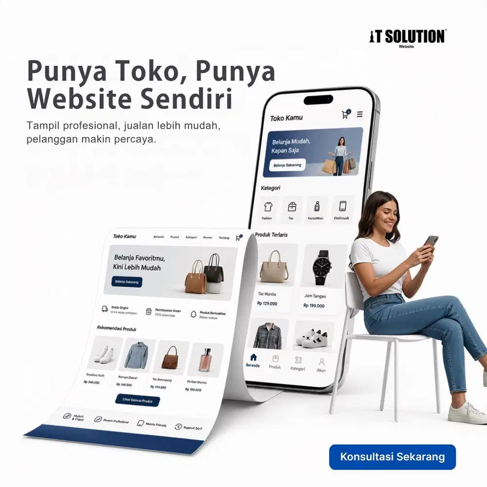 Jasa Pembuatan Website Toko Online Profesional untuk Bisnis