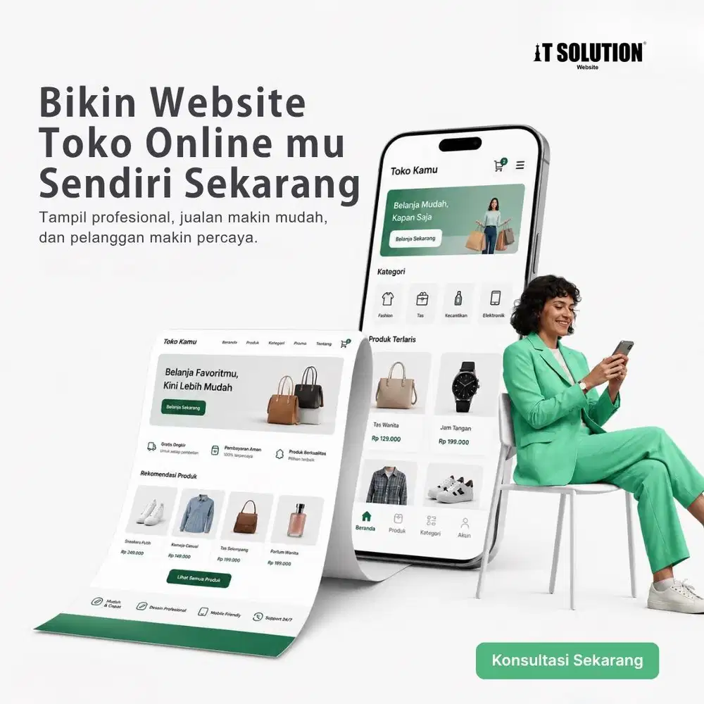 Jasa Pembuatan Website Toko Online Profesional dan Modern