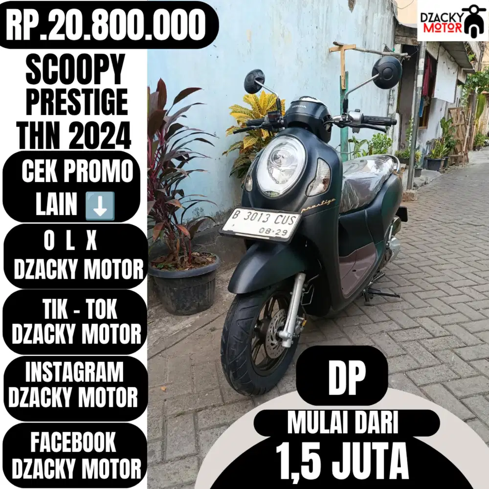 SCOOPY PRESTIGE 2024 SECOND LIKE NEW