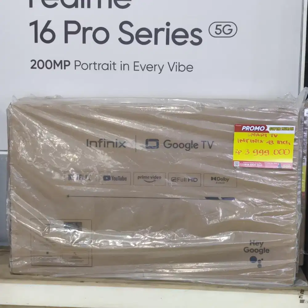 SMART TV INFINIX 43 INCH BISA KREDIT BISA CASH BISA COD JUGA