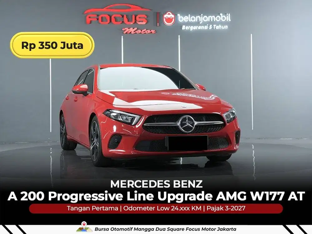 [ GARANSI 5THN ] Mercedes Benz A200 A 200 Progressive 2017/2018/2019