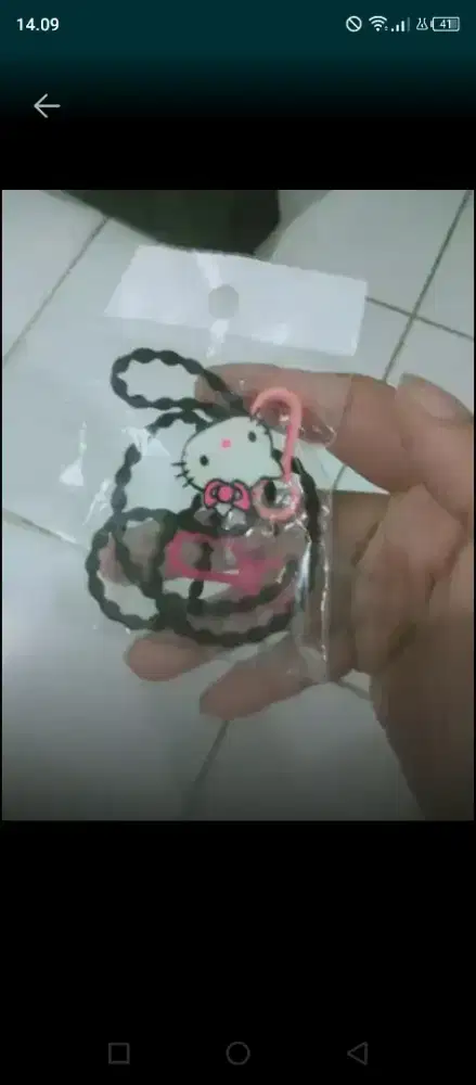 Tali masker hello Kitty