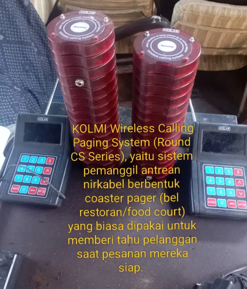 Kolmi wireless (antrian digital)