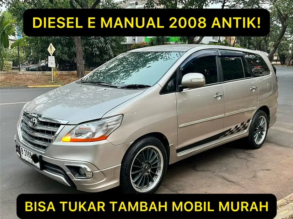 Toyota kijang innova E diesel manual 2008