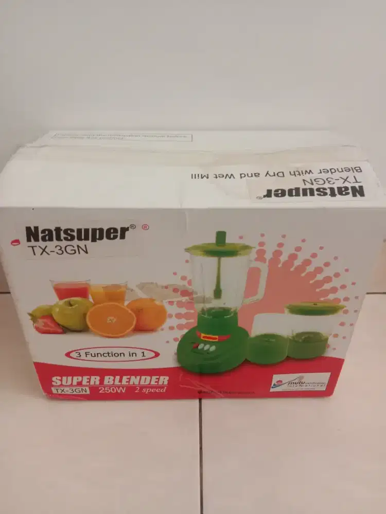 Di jual blender baru merek Natsuper