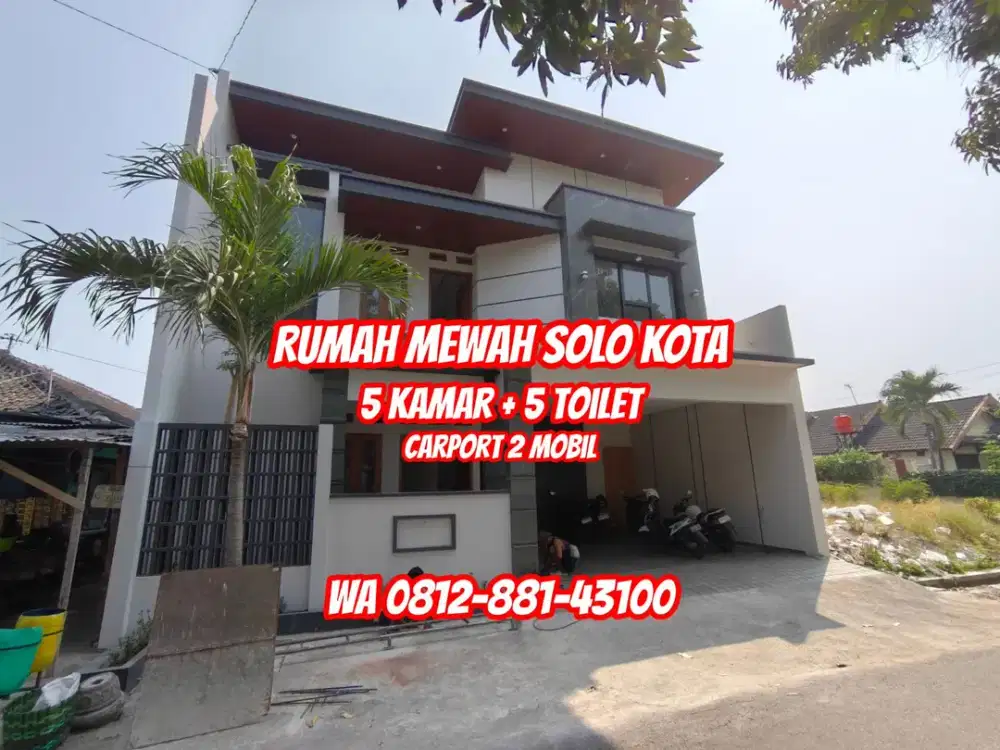 JUAL RUMAH HUNIAN MEWAH DI BANYUANYAR SUMBER BANJARSARI SOLO KOTA SURAKARTA