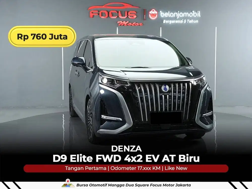 [ GARANSI 5THN ] Denza D9 D 9 Elite FWD 4x2 EV AT 2024/2025/2026