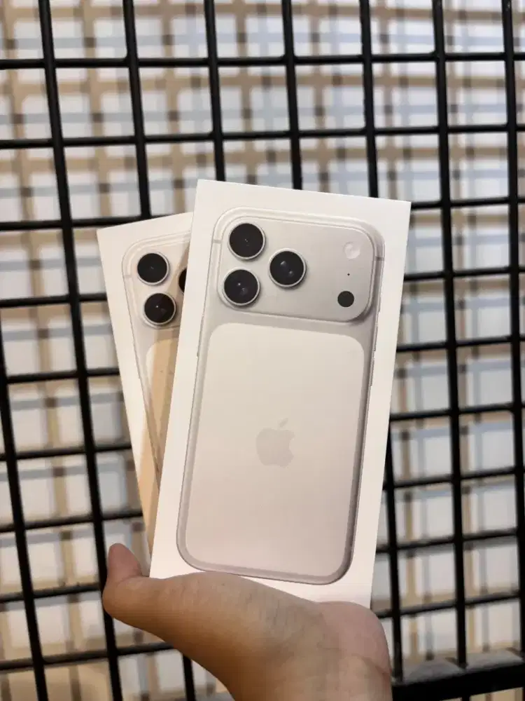 New Iphone 17 Pro 256gb dan 512gb promo voucher up to 1 juta