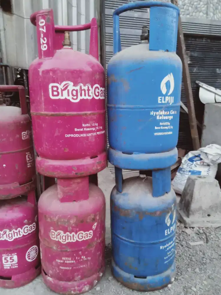 Tabung LPG elpiji bright gas 12kg