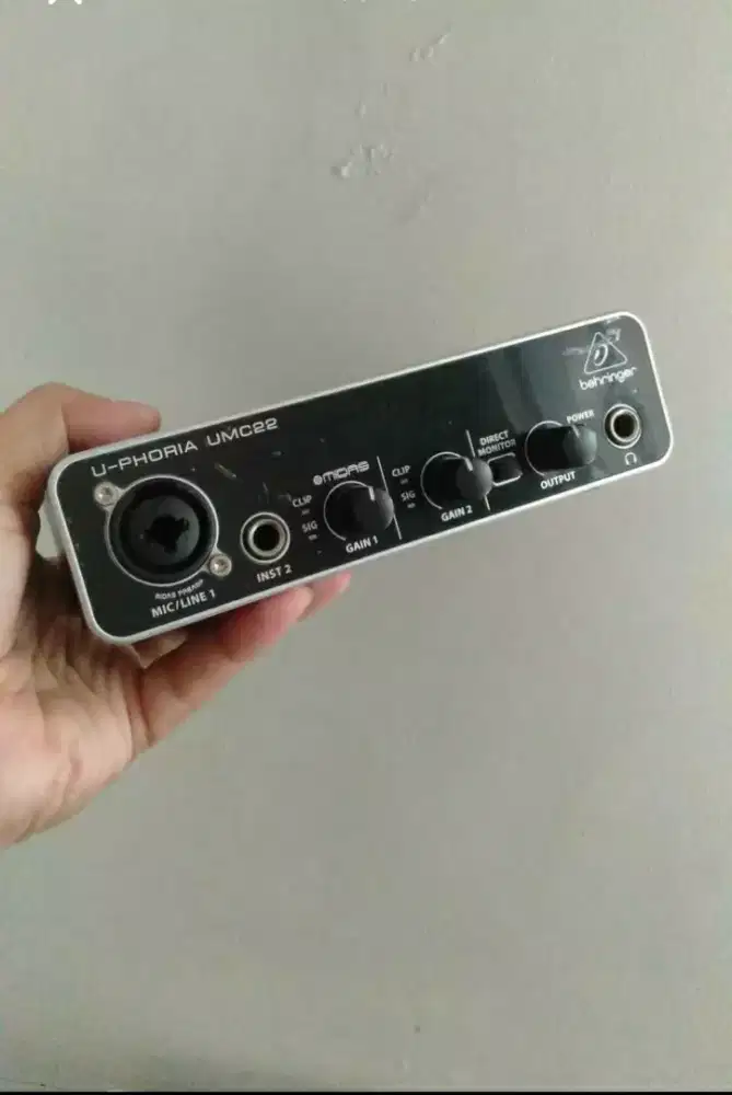 Soundcard Behringer UMC22