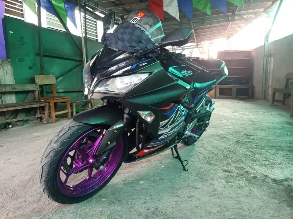 Kawasaki Ninja 250 ABS SE TH 2016 Mulus Km.28Rb Lengkap B Bekasi Kota