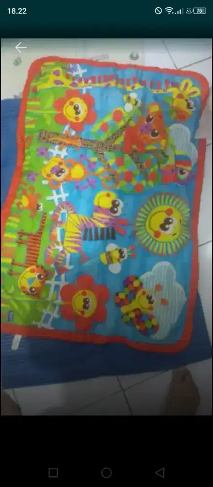 Tatakan perlak bayi