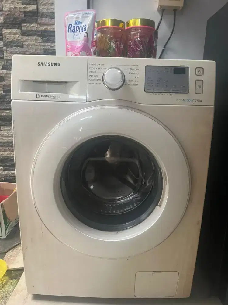 Mesin cuci Samsung tabung depan