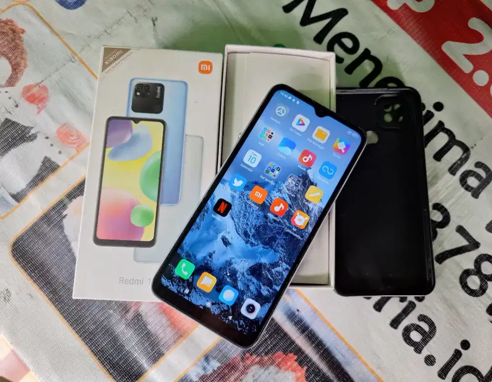 Redmi 10A Fullset ram 4/64