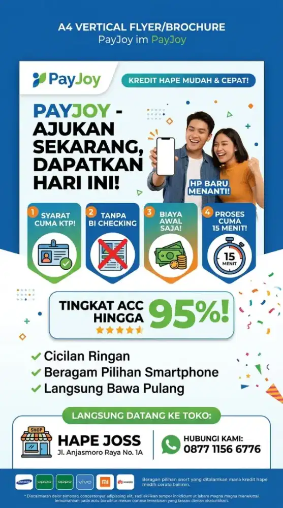 UPGRADE HP PAKAI PAYJOY!