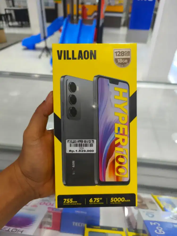 VILLAON HYPER 100 6/128GB | ATLANTIS DAHSYAT