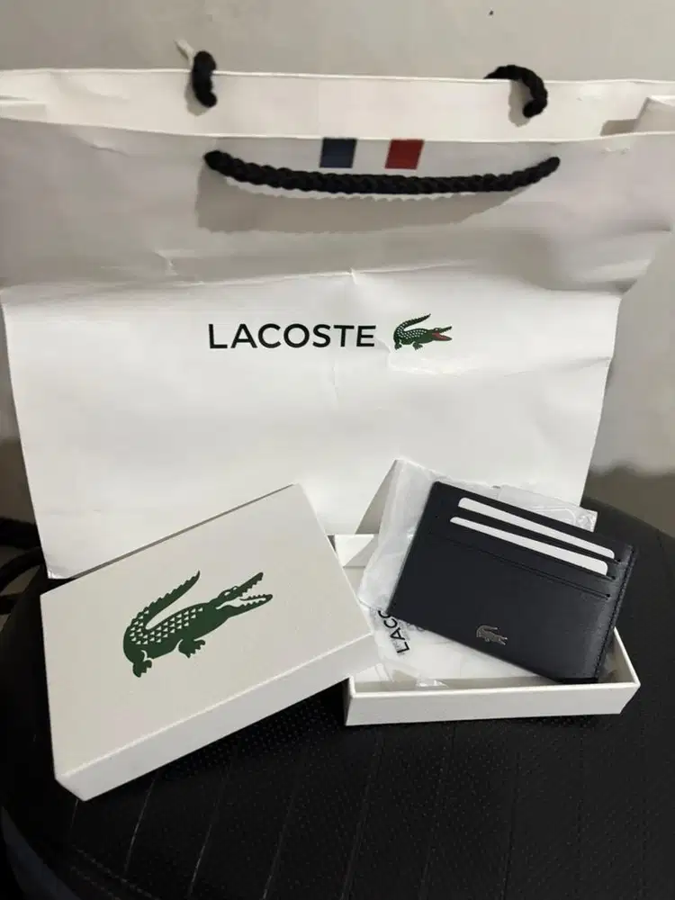 CARD HOLDER LACOSTE ORIGINAL BARU