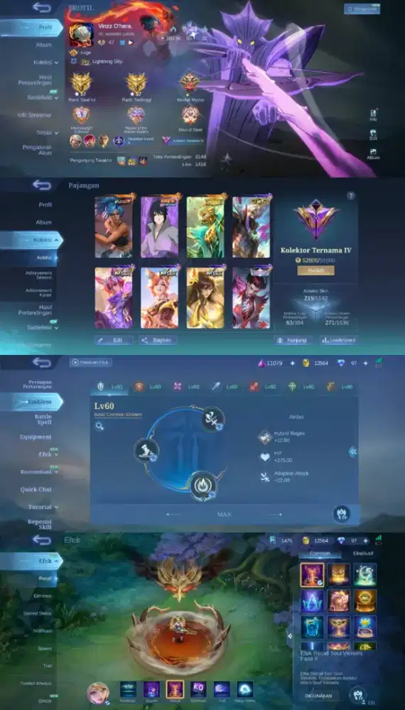 JUAL AKUN MOBILE LEGENDS AMAN TERPERCAYA YANG MINAT CHET