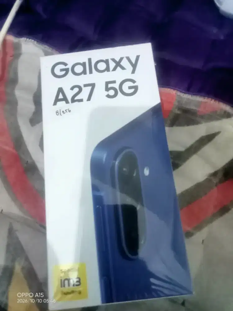 for sale  segelan 
Samsung a27 5g 8/256 masih segel nota pembelian ada