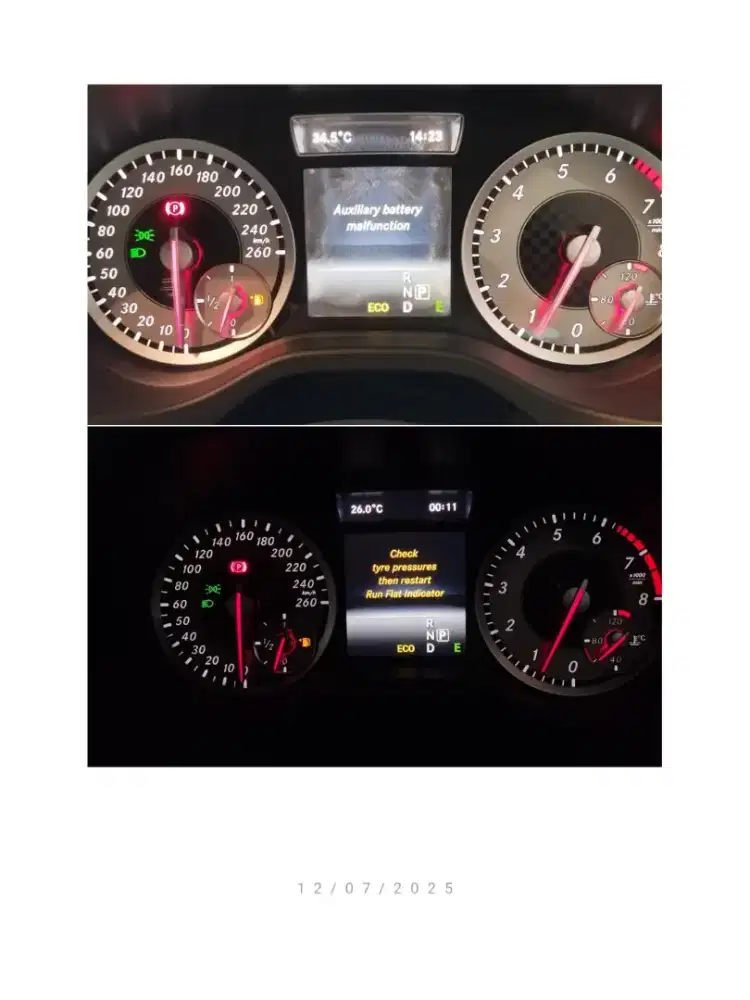 Service / repair perbaikan layar sunburn head unit / speedometer