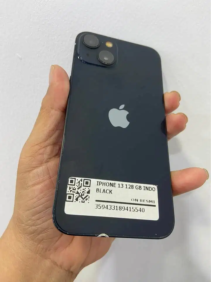 Second IPHONE 13 128gb Black IBOX Mantapp