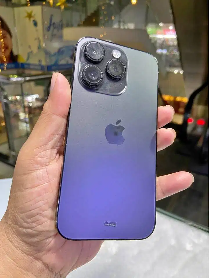 Second IPHONE 14 PRO 256gb Black IBOX Welldutt