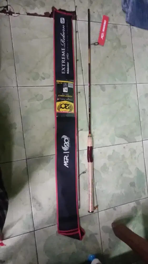 joran maguro extream rebon GP 180 6-15 LB