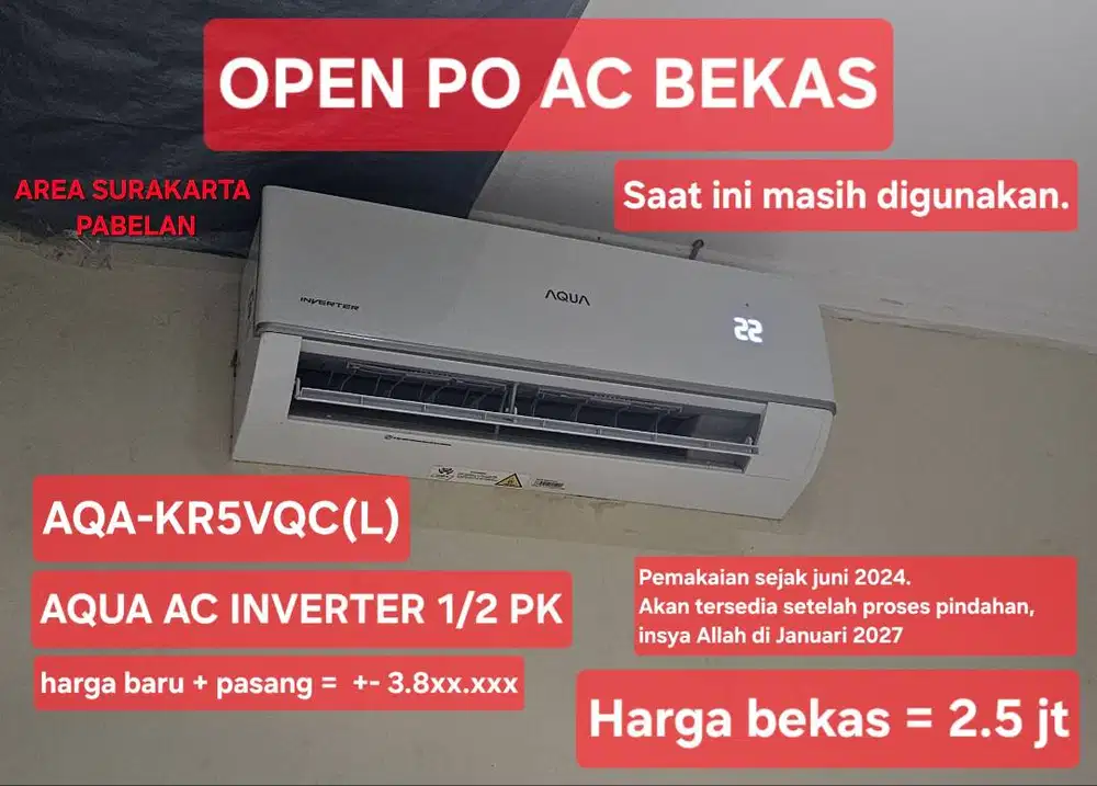 OPEN PO AC 1/2 PK MEREK AQUA