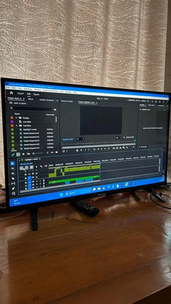 Tv monitor , 32 inch , 3 port HDMI , usb, rca. tv analog/digital, hd