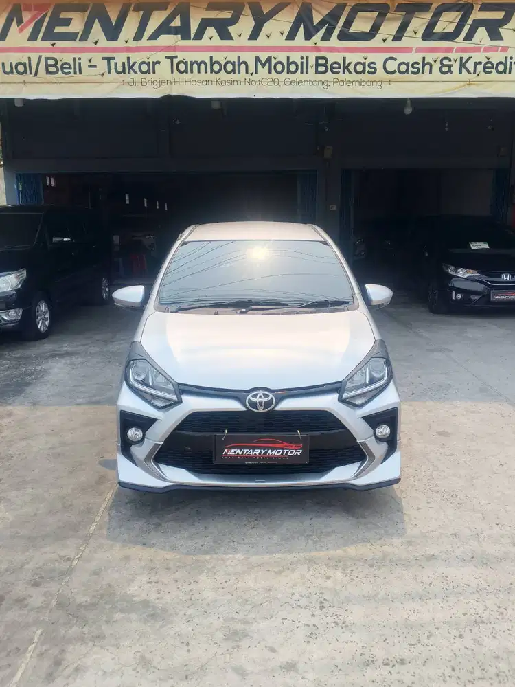 [KM 57RB] Toyota New Agya 1.2 GR Sport Automatic 2022 Silver Terawat