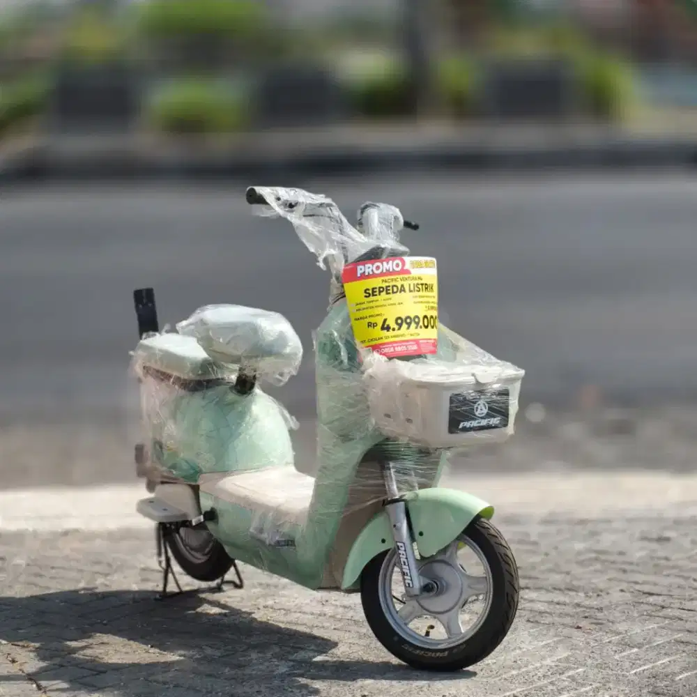 PROMO SEPEDA LISTRIK HARGA MURAH BISA KREDIT TANPA DP