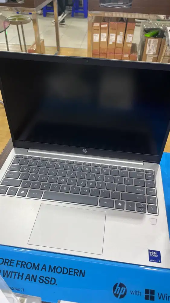 Laptop Baru HP AI 14 HC0191TU Intel CoreTM Ultra 5 225U 8GB/512GB
