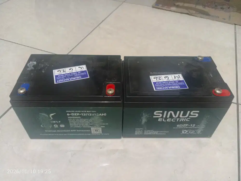 Jual Aki Sepeda Listrik Ex. Uwinfly D60
