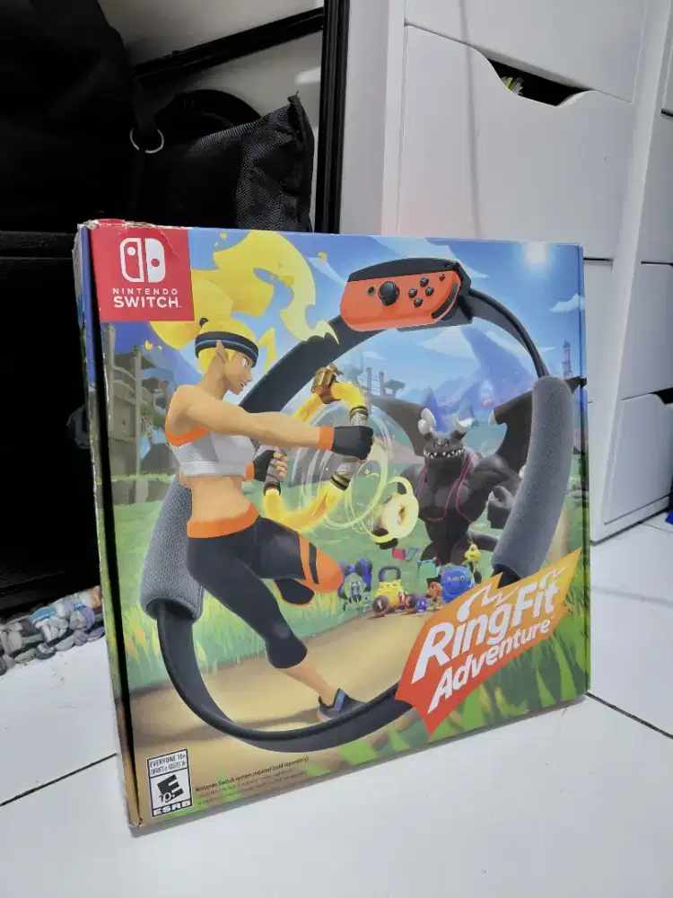 Ring Fit Adventure Nintendo Switch Fullset Mulus!