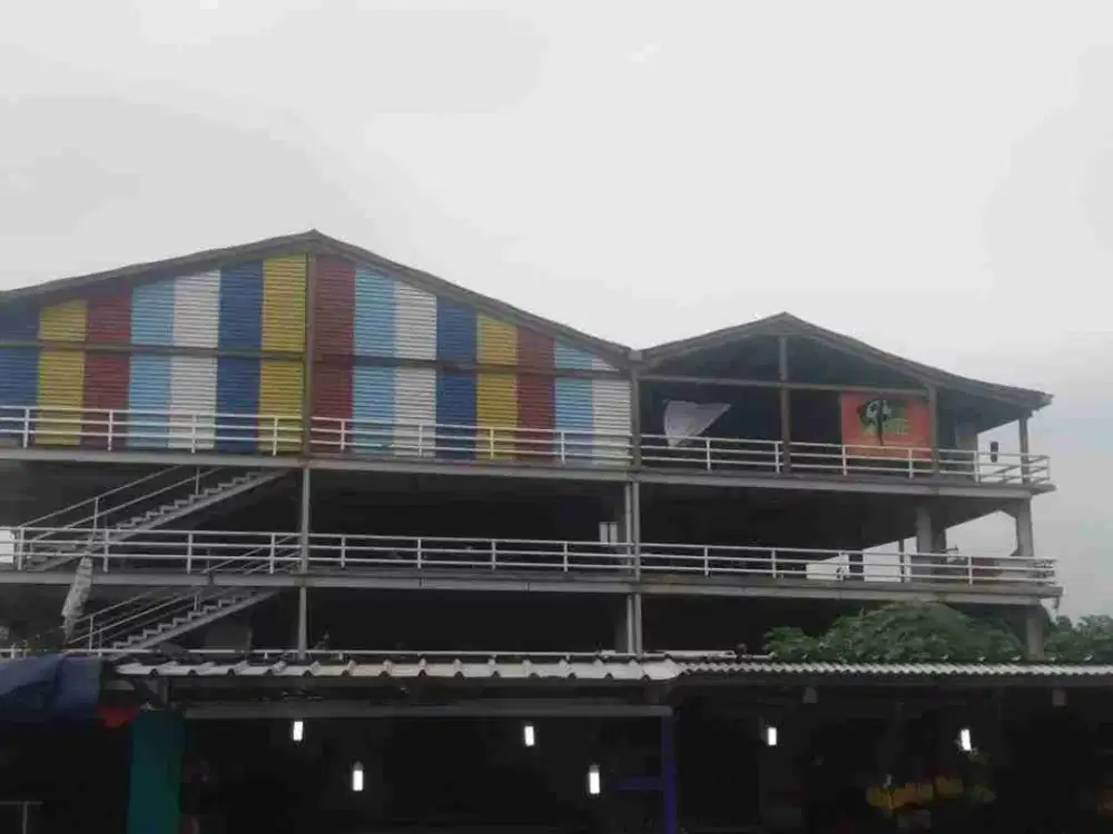 Dijual cepat! Gedung parkir 4 lantai stasiun depok baru