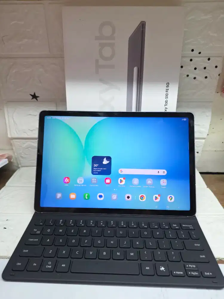 Samsung Tab S10 FE 5G 8/128 second resmi