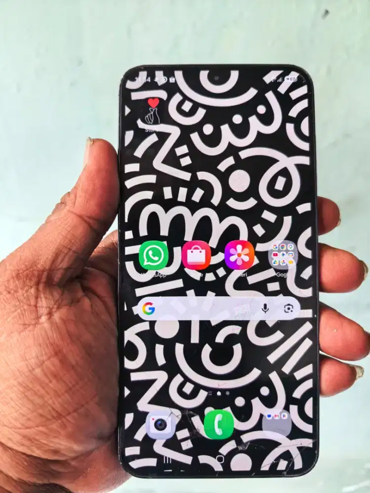 Samsung S23 plus 8/256Gb resmi sein minus tertera foto