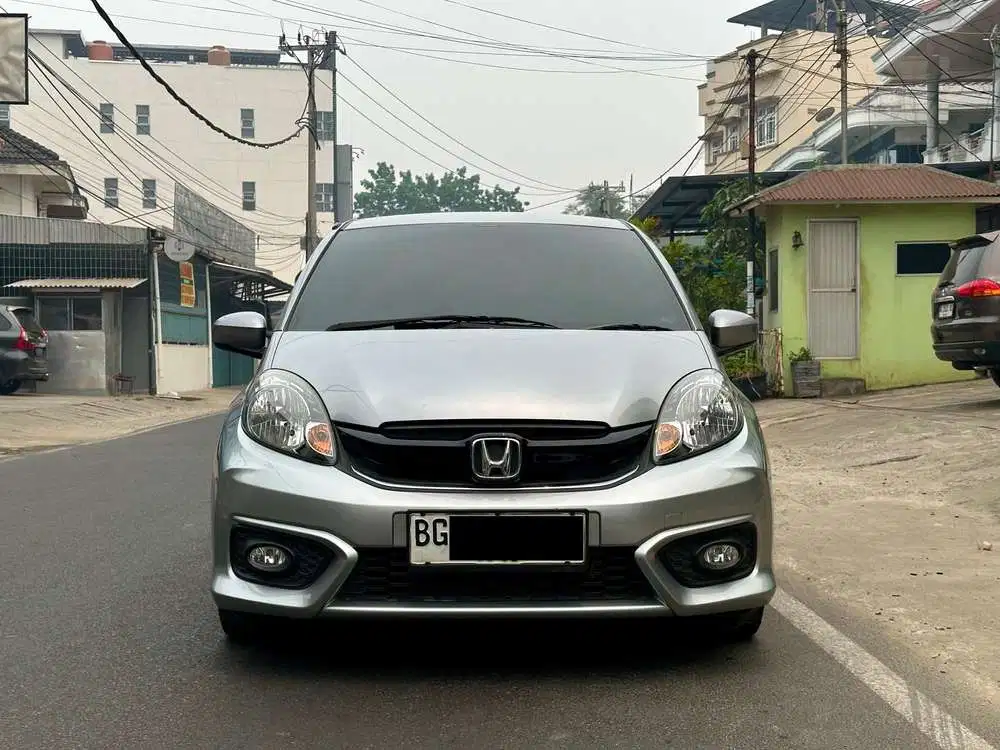 [DP 14jt - KM 75rb] Honda Brio 1.2 E M/T 2018 / 2019 Manual BG kredit