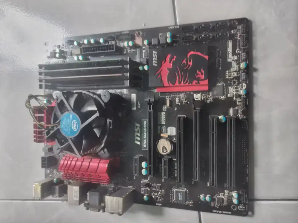 Mobo+prosesor+ram