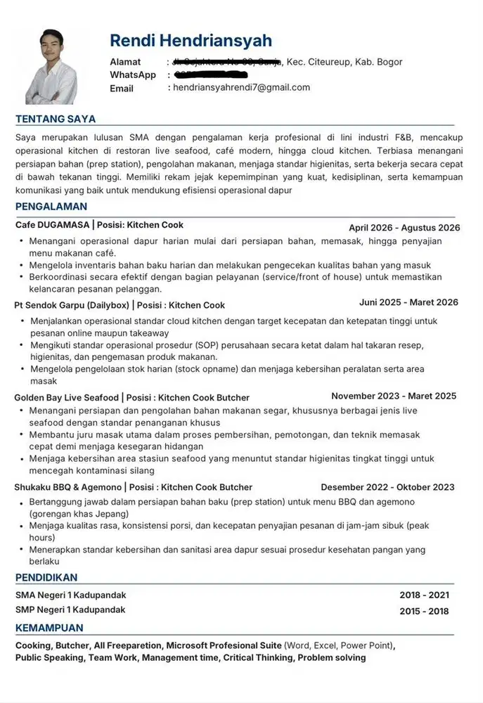 NYARI LOKER F&B