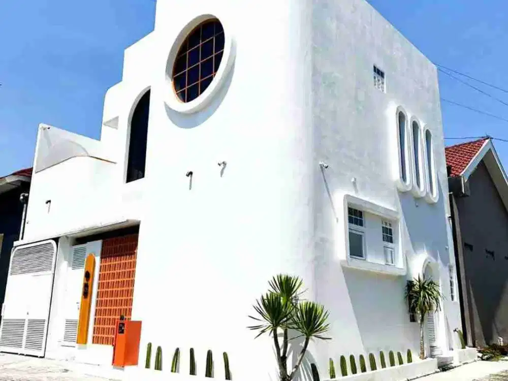 Rumah Model Mediterranean di Perum Cluster Klaten