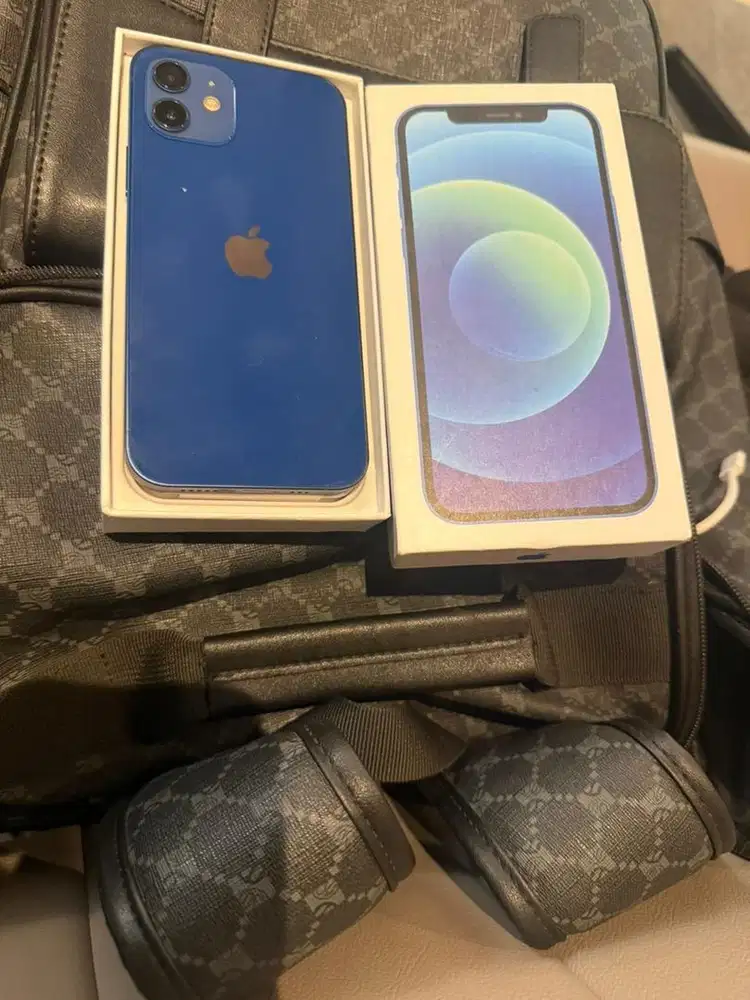 iphone 12 128gb biru merona