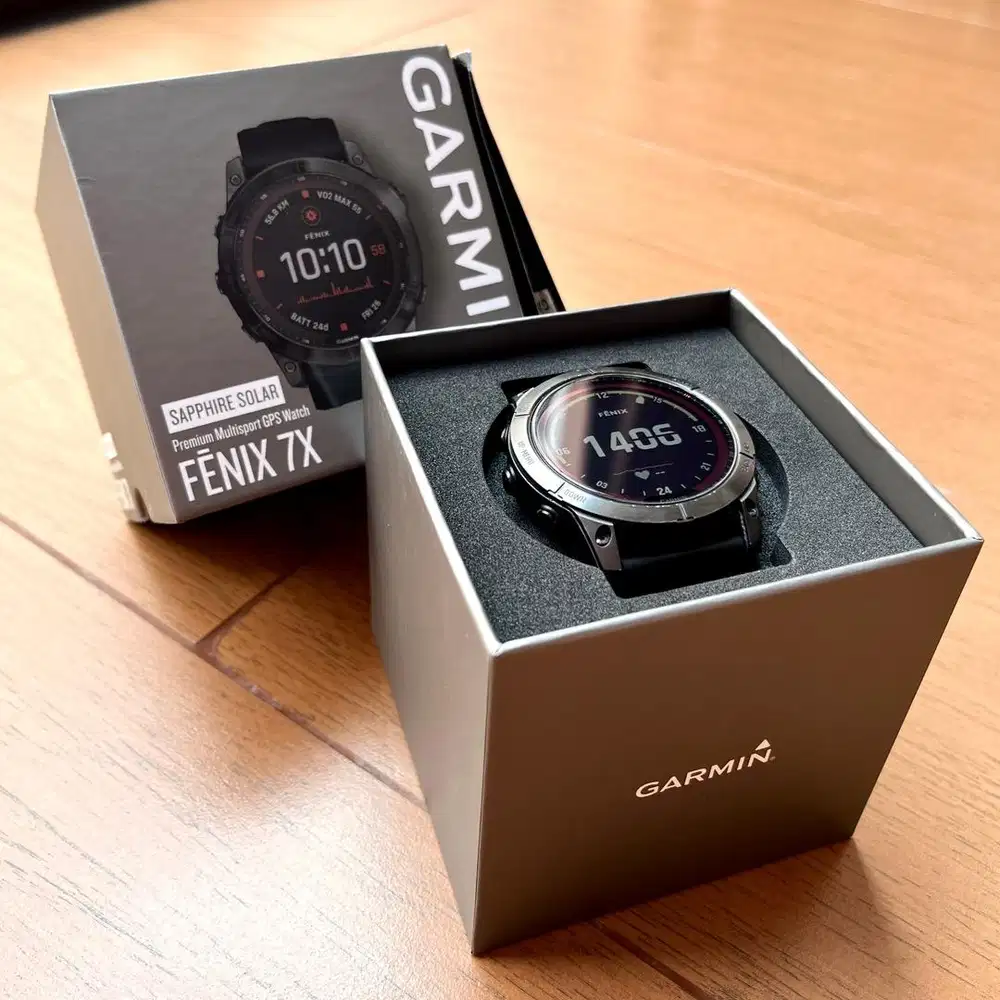 Garmin FENIX 7X Sapphire SOLAR 51mm ex garansi TAM